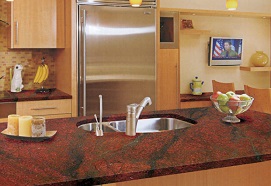 New Imperial Red(S) Granite manufacture